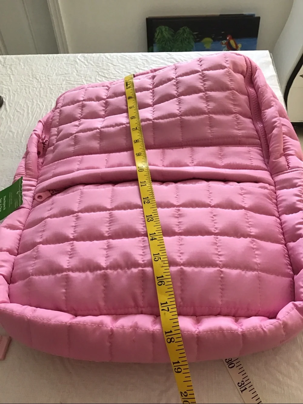 Ashland Quilted Pink Kids Backpack
